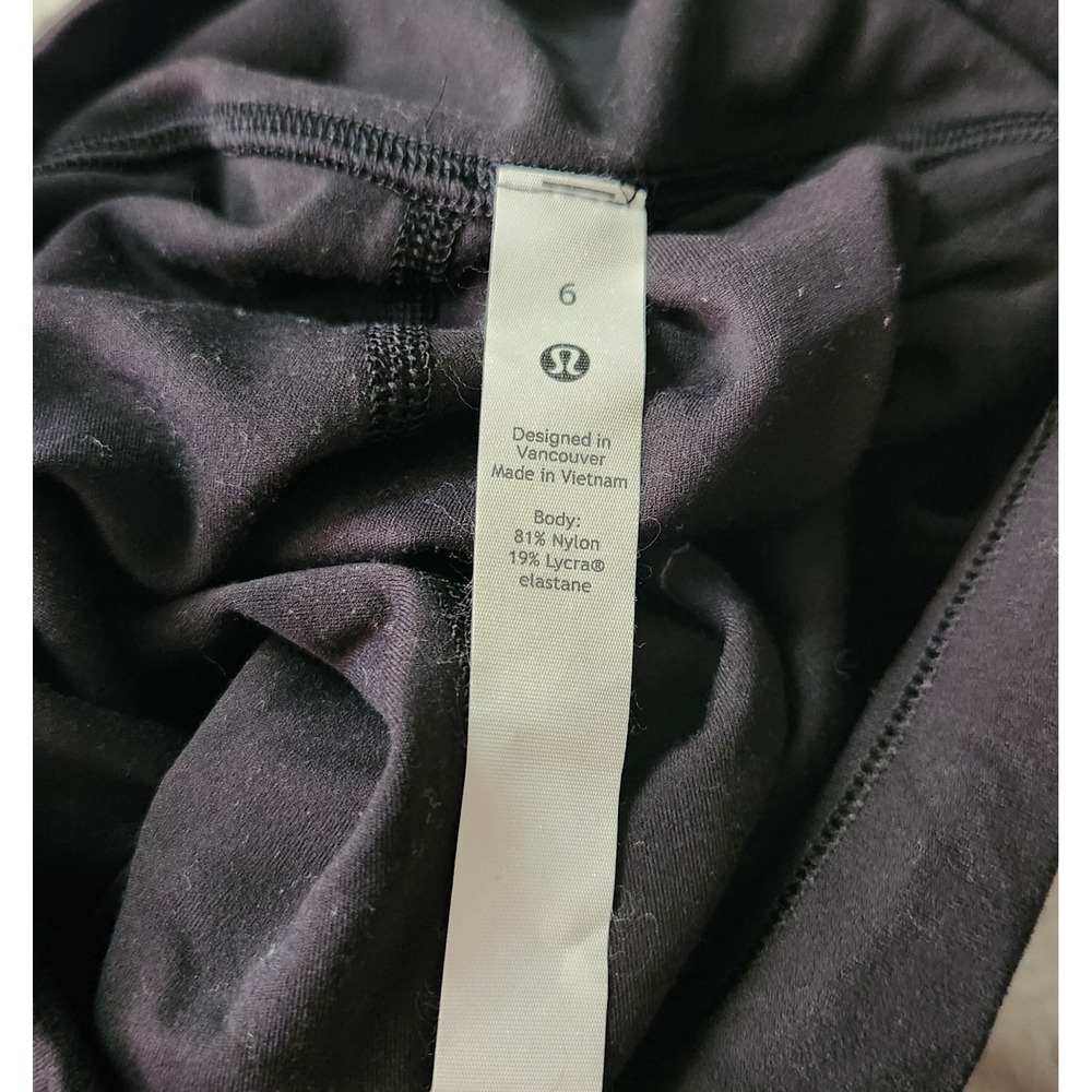 Lululemon Align Short 8" Black Size 6 - Picture 5 of 6